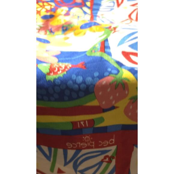 BEC PIERCE Silk Sydney Harbour Brights Scarf 78x78cm Collectors Item,HandrollHem - Picture 6 of 9